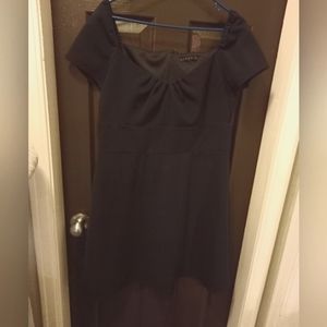 XL Tiana Black Mini Dress